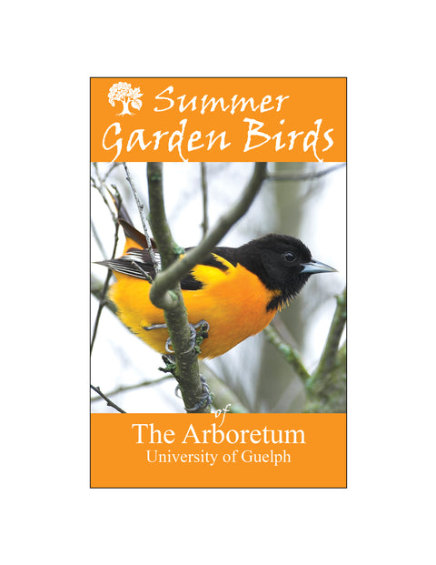 Front Cover of Summer Garden Birds Booklet